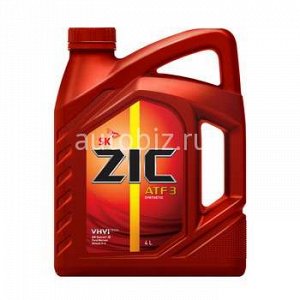 ZIC ATF  3    4л  (Dexron III, Allison C-4, Ford Mercon)  (1/4) *