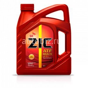 ZIC ATF  Multi LF    4л  (универс., пониж. вязкости для АКПП нов. поколения, Toyota WS и др.)  (1/4) *