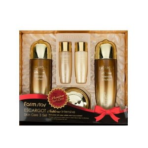 Набор уходовых средств на основе королевской улитки FarmStay Escargot Noblesse Intensive Skin Care 3 Set