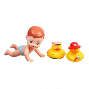 Набор игрушек для ванны «Малыш и его друзья», виды МИКС