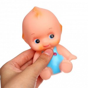 Набор резиновых игрушек для ванны «Игры малыша», 8 шт, с пищалкой, Крошка Я
