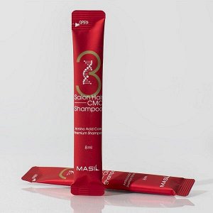 Шампунь для повреждённых волос салонный эффект Masil 3 Salon Hair CMC Shampoo, 8мл