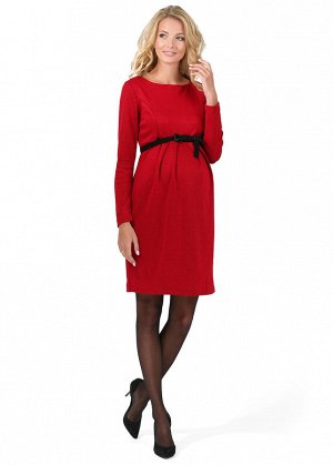 Платье "Патрисия" для беременных и кормящих; цвет: красный (aw17)
