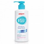 Нежный гель для купания PIGEON Newborn Pure Purifying Body Wash, 0+ мес, 200 мл.