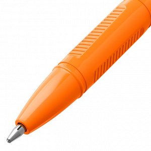 Ручка шариковая BRAUBERG "ULTRA ORANGE", СИНЯЯ, 0,7мм, чернила ГЕРМАНИЯ,наконечник ШВЕЙЦАРИЯ, 143562