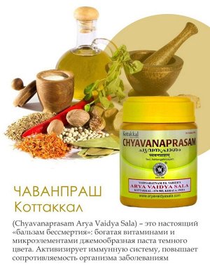 Kottakkal Сhyavanaprasam Arya Vaidya Sala 500g / Чаванапрашам Арья Вадья Сала 500г