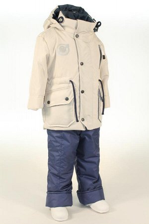 Бежевый В прохладную погоду весной или осенью наиболее подходящим для активных прогулок на свежем воздухе является комплект , состоящий из куртки и брюк-полукомбинезона из плащевой ткани. Куртка и брю
