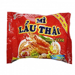 Лапша быстрого приготовления со вкусом креветки 81 гр. «Mi Lau Thai»