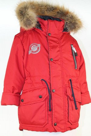 Красный Куртка из непромокаемой и непродуваемой мембранной ткани, в некоторых вариантах с тефлоновым покрытием. Подклад из флиса (150 г/м2) и Tafetta 190г/м2 , утеплитель Termofinn (320 г/м2) , у курт