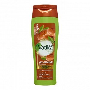 Dabur Vatika Naturals Moroccan Argan Anti-Breakage Shampoo 200ml Шампунь Против Ломкости для Волос Марокканская Аргана 200мл