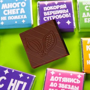 Подарочный шоколад «Ну, погнали!», 5 г. x 12 шт.