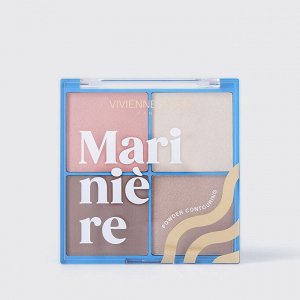 VIVIENNE SABO Палетка пудровая д/скульптурирования лица Mariniere 01 NEW