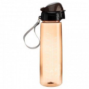 Бутылка для воды, 800 мл, "Айви", коричневая