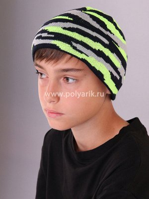 Шапка подростковая, подклад флис