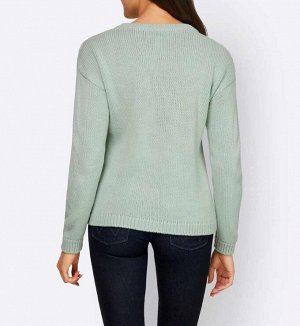 Пуловер, светло-зеленый