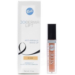 Bell Glam Wear Nude Lip Gloss And Derma Lift Anti-Wrinkle - Набор косметический, блеск для губ и флюид