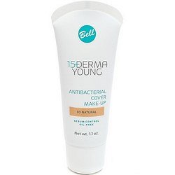 Bell Derma Young Foundation - Флюид матирующий антибактериальный, тон 3, 30 мл