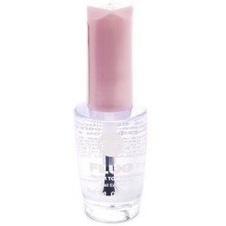 Bell French Manicure Nail Fluo Finish Top - Основа-закрепитель лака с эффектом неона, тон 14, 11,5 мл