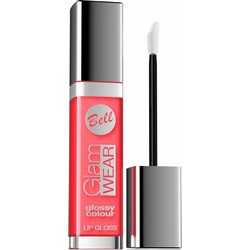 Bell Glam Wear Glossy Lip Gloss - Блеск для губ, суперстойкий, тон 32, 6 мл