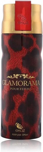 Ekoz Дезодорант-спрей GLAMORAMA RED  женский 200мл