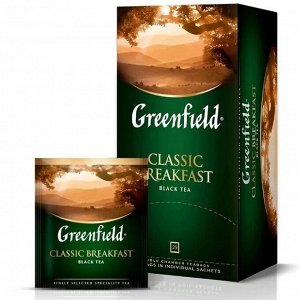 Гринфилд чай - 25 пак.  Классический завтрак