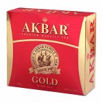 Чай Акбар п/я GOLD 100пак х 2гр