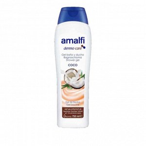 AMALFI Гель для душа Кокосовый "Cocunut milk"  для всех типов кожи 750мл