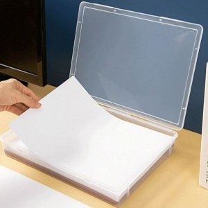 Органайзер для документов, бумаг, коробка для бумаг, 31 х 22 х 5 см