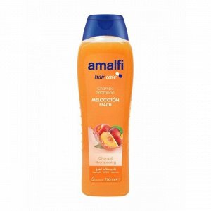 AMALFI шампунь Семейный Персиковый для всех типов волос 750мл
