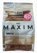 Кофе растворимый AGF MAXIM м/у 120g,