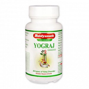 Baidyanath Ayurveda Yograj Guggulu / Байдианат Йограж Гуггул 120таб. [A+]