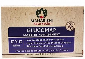 Glucomap Tab / Махариши Глюкомап 100таб.