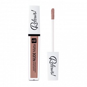 Релоуис Жидкая губная помада RELOUIS Nude Matte Complimenti, тон 24,Relouis