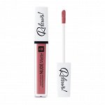 Губная помада жидкая Nude Matte Relouis оранжевый тон:12 тёплый коралловый нюд матовый эффект