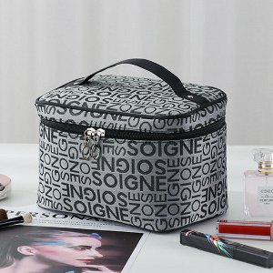 Косметичка на молнии, 1 шт., полиэстер