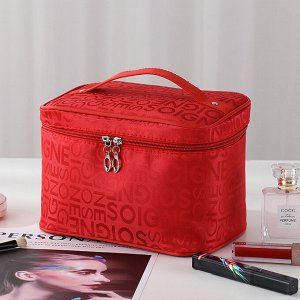 Косметичка на молнии, 1 шт., полиэстер