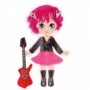 Магнитный набор «Кукла рок-звезда»