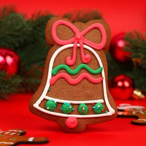 Новогоднее печенье медовое "Зимние фигурки", МИКС, 60 г