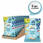 ФРУТОНЯНЯ Палочки кукурузные 20г яблоко-черника большая упаковка 9 шт