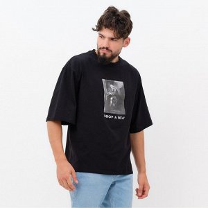Футболка мужская KAFTAN Drop, черный.
