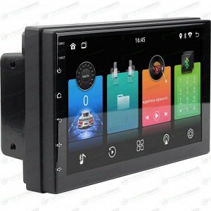 Мультимедийный центр SWAT ANB-7020, 2DIN, Android 10, 7" (1024x600), USB/Bluetooth, поддержка камеры заднего вида и кнопок мультируля, с GPS