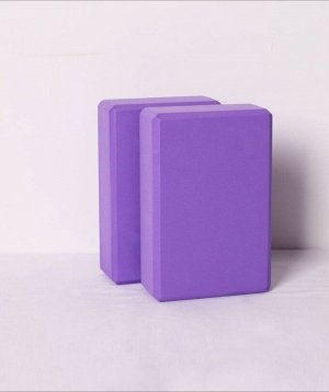 Блок(кубики,кирпич) для фитнеса, йоги, спорта и танцев 1шт., 7,5х15х23см