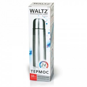 Термос WALTZ / ЛАЙМА классический с узким горлом, 0,5 л, нер