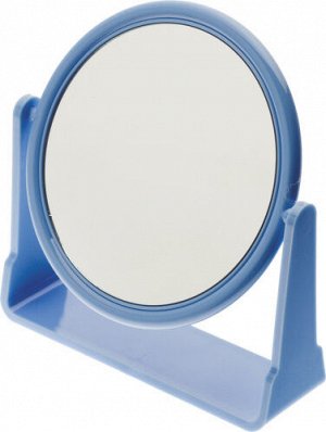 Девал, Зеркало MR115 настольное 230*154 мм синего цвета, Dewal