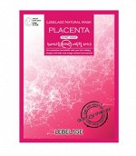 LEBELAGE PLACENTA NATURAL MASK Маска-салфетка для лица с экстр. ПЛАЦЕНТЫ 23г