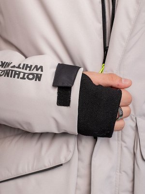 Парка. Цвет: Светло серый