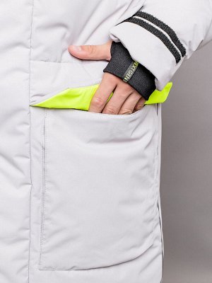 Парка. Цвет: Светло серый