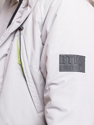 Парка. Цвет: Светло серый