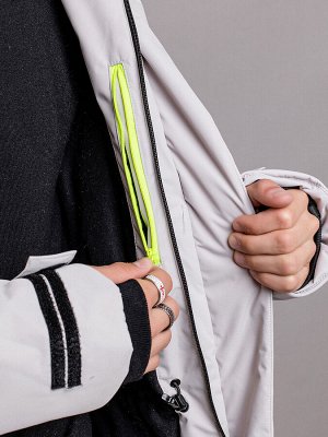 Парка. Цвет: Светло серый