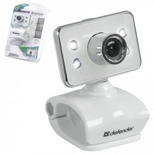 Веб-камера DEFENDER G-lens 321-I, 0.3Мп,микрофон,USB 2.0,под